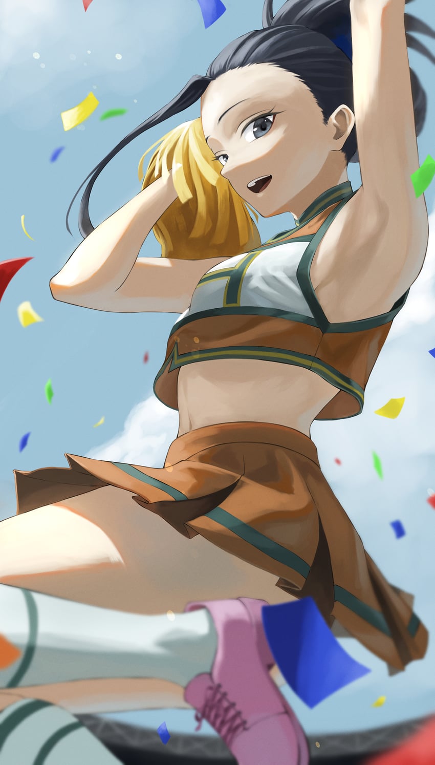 yaoyorozu momo (boku no hero academia) drawn by fengling_(furin-jp)