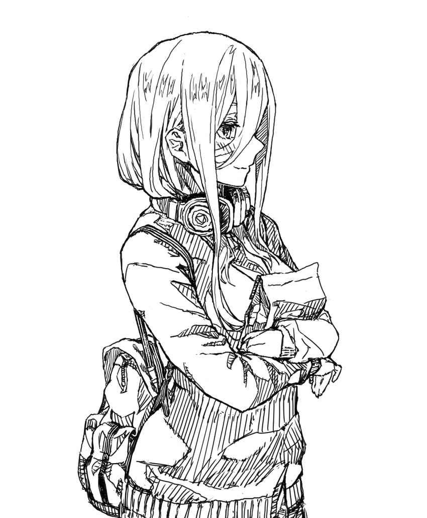 nakano miku (go-toubun no hanayome) drawn by kabuno_(camphora)