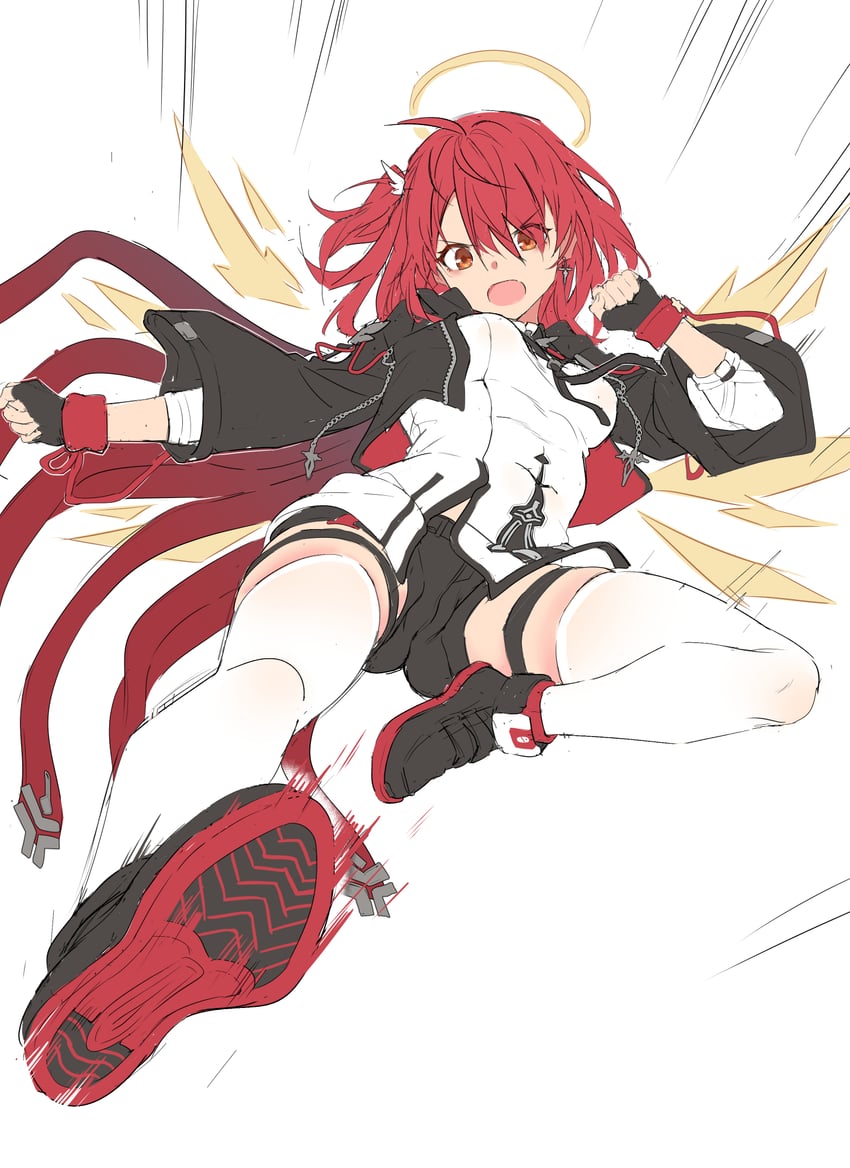 exusiai and exusiai the new covenant (arknights) drawn by kataokasan