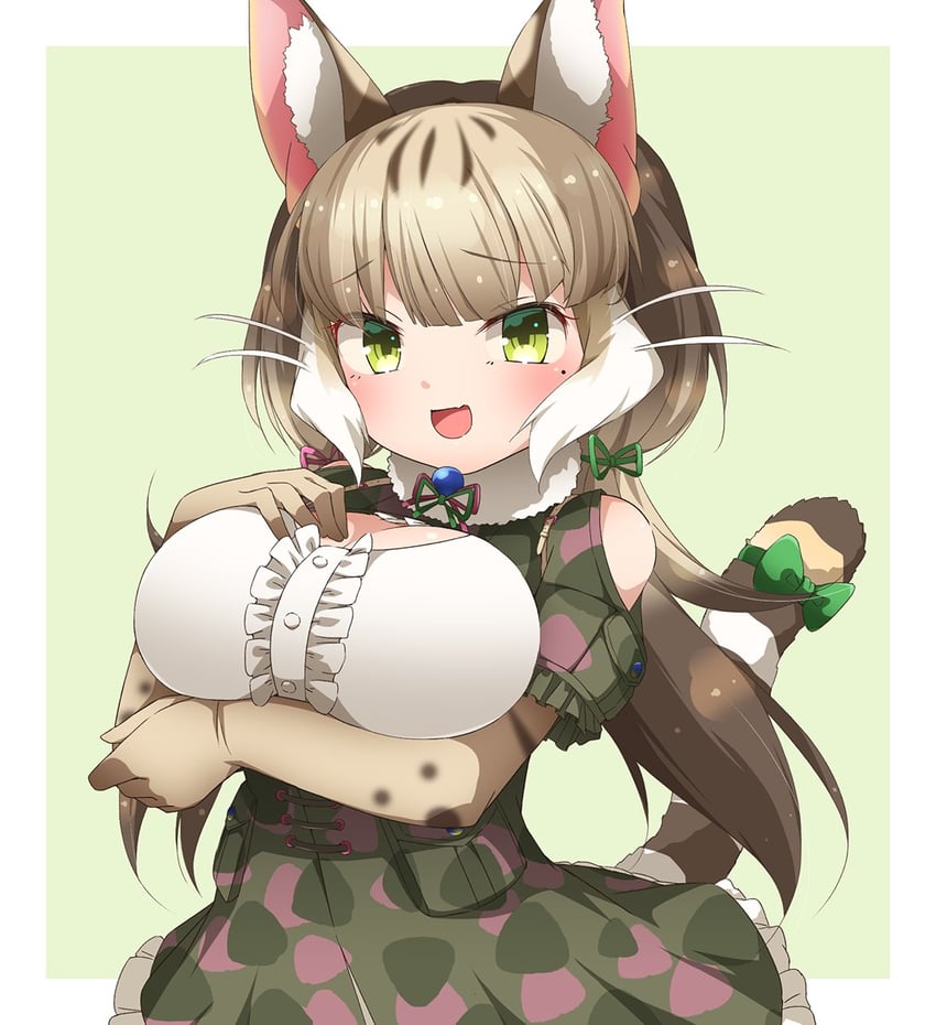 jungle cat (kemono friends and 1 more) drawn by drias