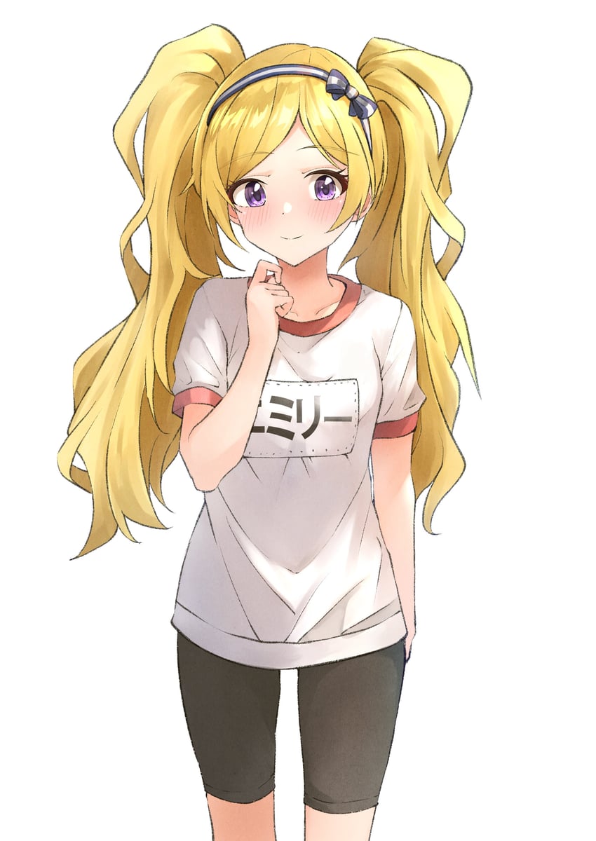 emily stewart (idolmaster and 2 more) drawn by b1ack_illust