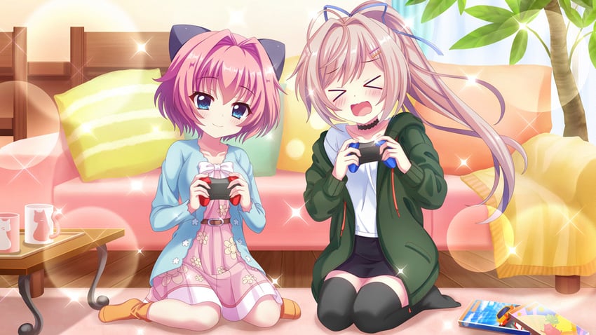 hiiragi kae and himura nagisa (re:stage!) drawn by izumi_tsubasu
