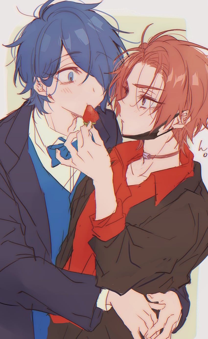 kajiyama fuuta and sakurai haruka (milgram) drawn by kao_ru05