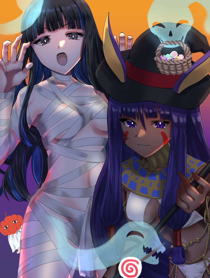 nitocris and tenochtitlan (fate and 1 more) drawn by pon-de-c2