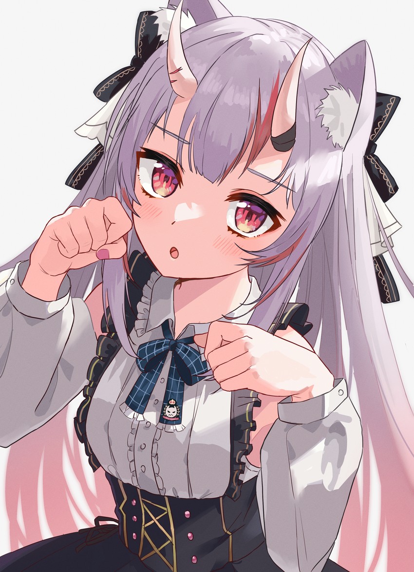 nakiri ayame (hololive) drawn by tagosaku_(tatsukiuma0329)