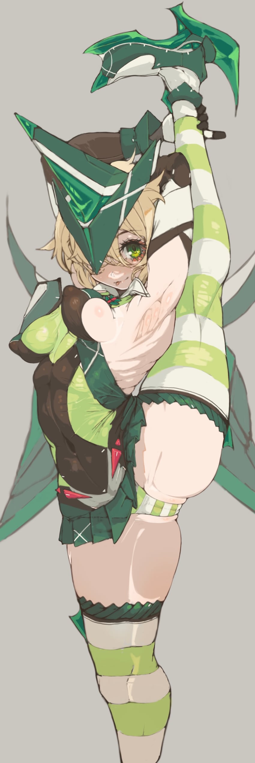 akatsuki kirika (senki zesshou symphogear) drawn by rustycork