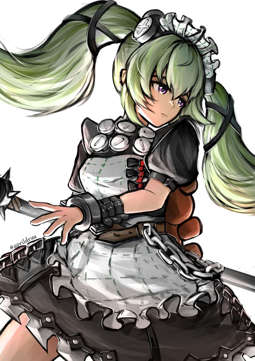 corin wickes (zenless zone zero) drawn by andrewaprilio
