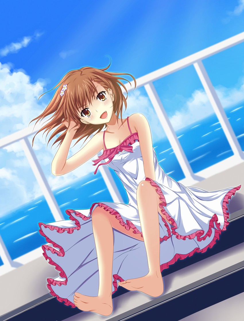 misaka mikoto (toaru majutsu no index and 1 more) drawn by kamiko_to_seiryoku