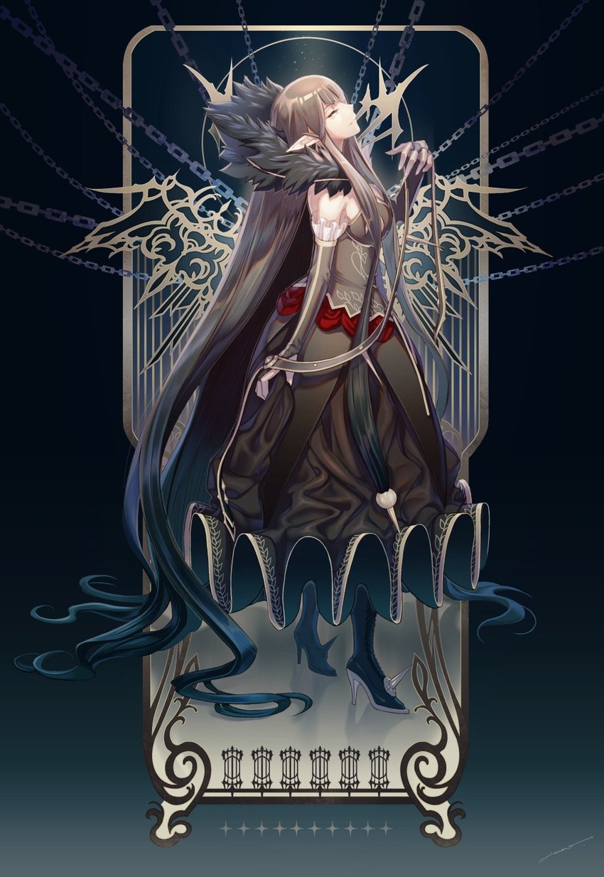 semiramis (fate and 2 more) drawn by amao_miyuki