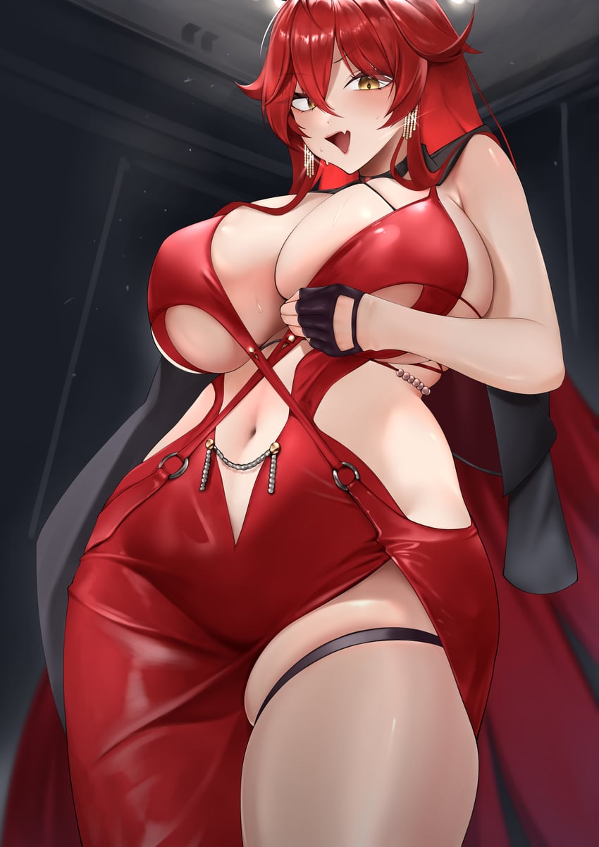 red hood (goddess of victory: nikke) drawn by ryuvie