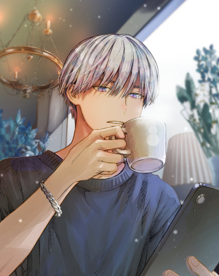 himuro yukiya (koori zokusei danshi to cool na douryou joshi) drawn by tonogaya
