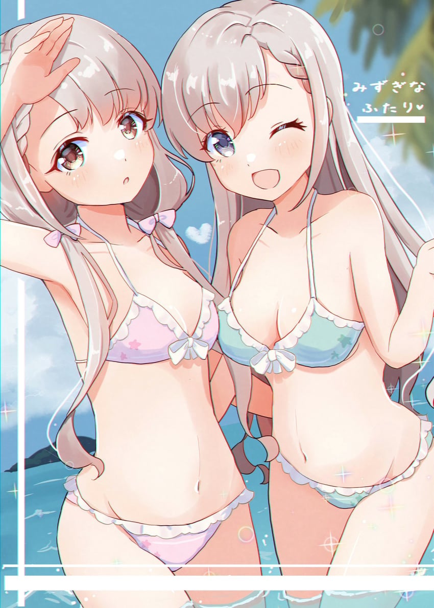 hisakawa hayate and hisakawa nagi (idolmaster and 2 more) drawn by mouchi_(mouchimochi)