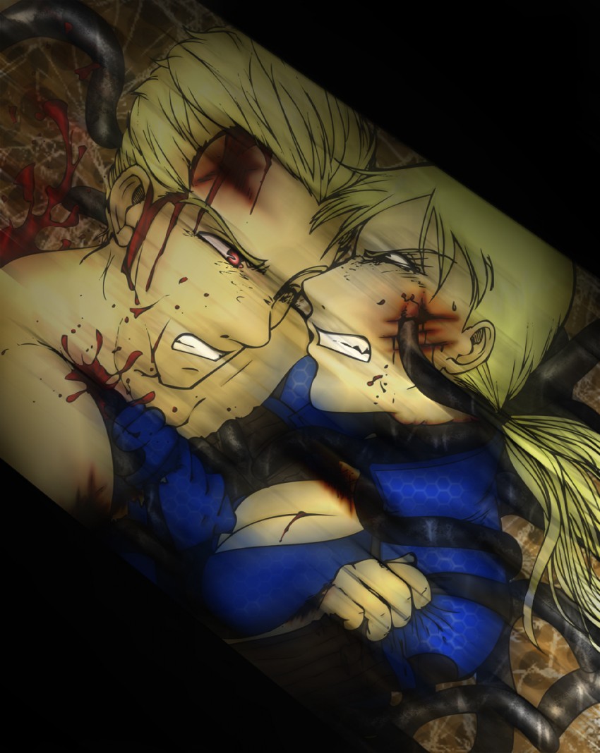 jill valentine and albert wesker (resident evil) drawn by skankabelle-suicide