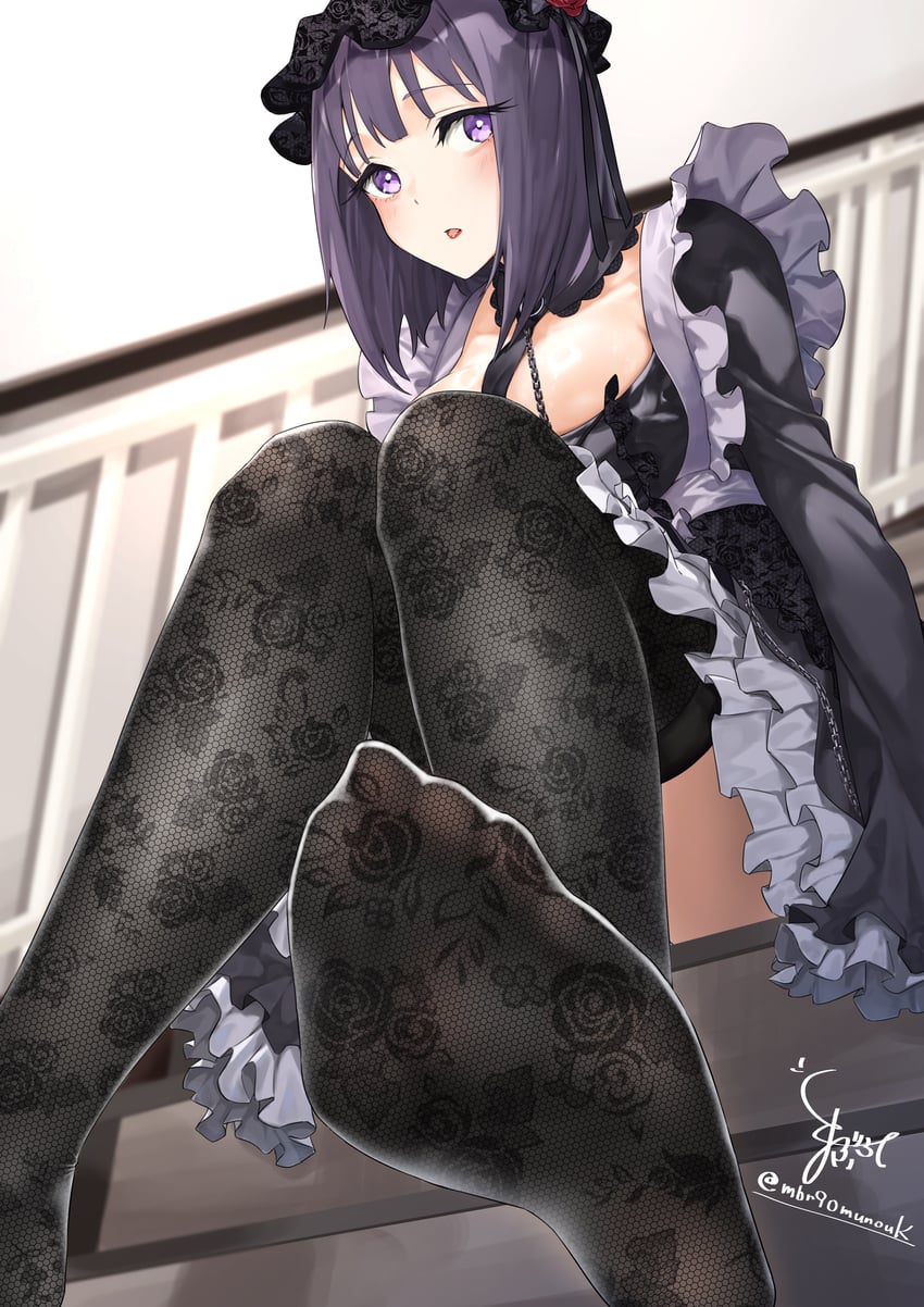 kitagawa marin and kuroe shizuku (sono bisque doll wa koi wo suru) drawn by maburoku