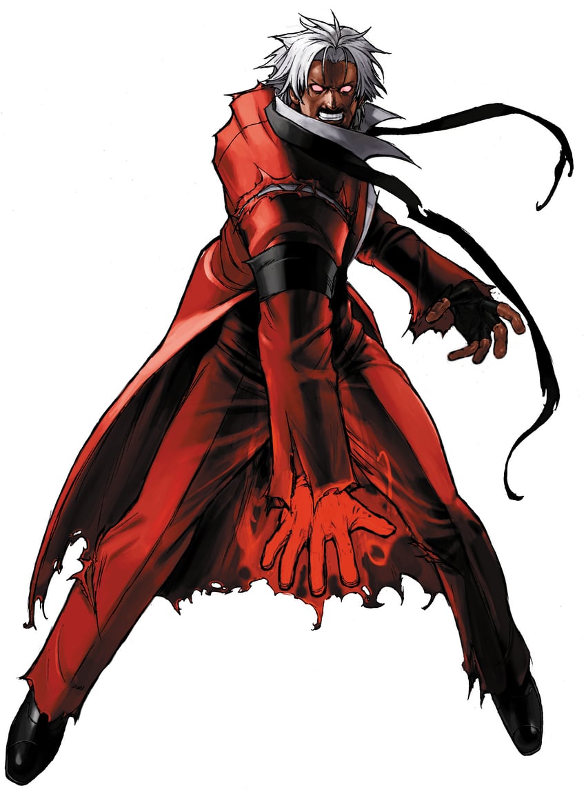 rugal bernstein and god rugal (the king of fighters and 2 more) drawn by nishimura_kinu