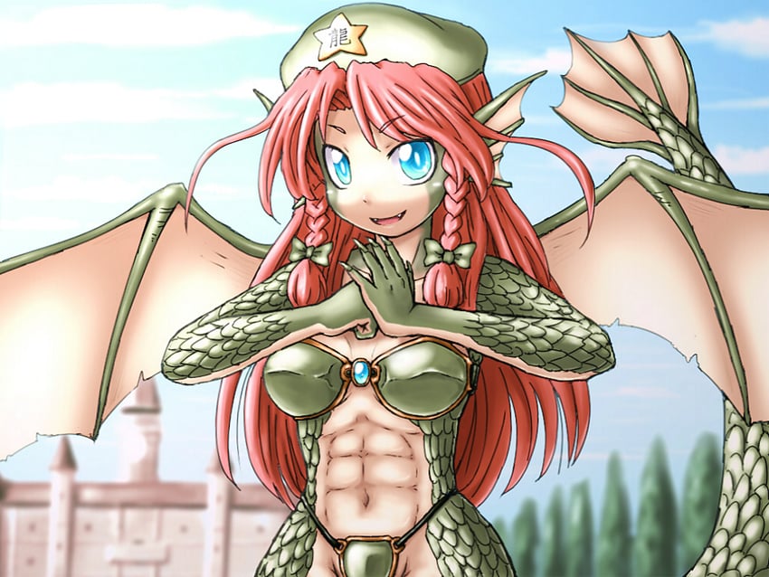 hong meiling and granberia (touhou and 1 more) drawn by shirosato