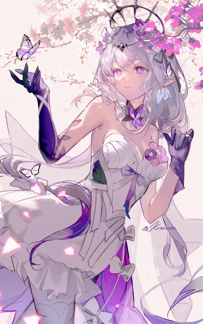 castorice (honkai and 1 more) drawn by kuren_kren