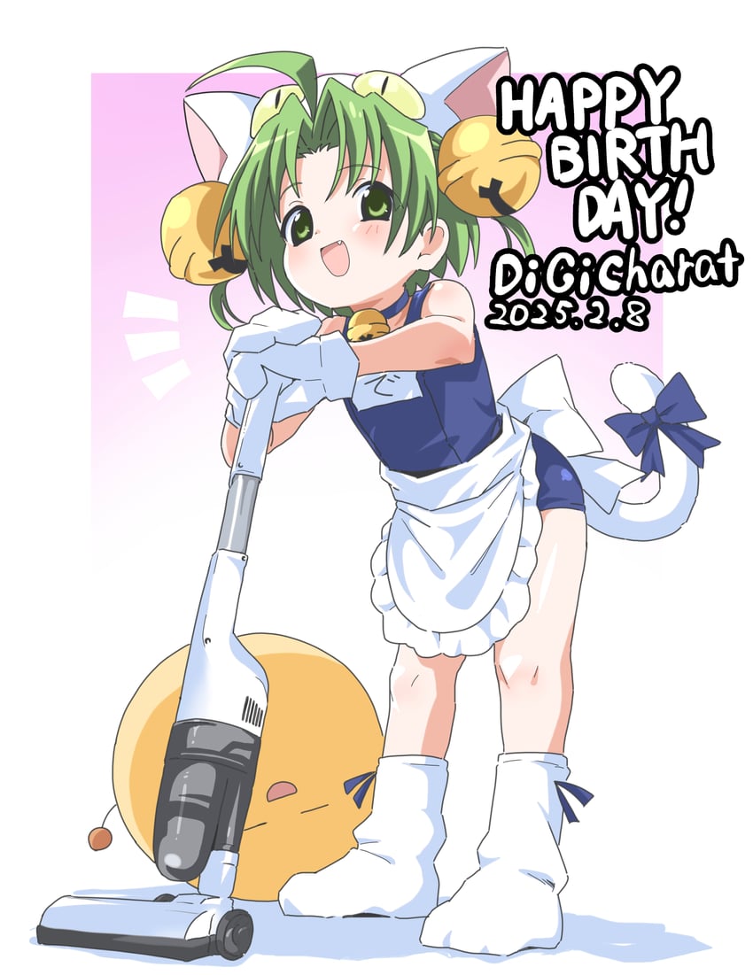 dejiko and gema (di gi charat) drawn by fujiwara_tatsuroo