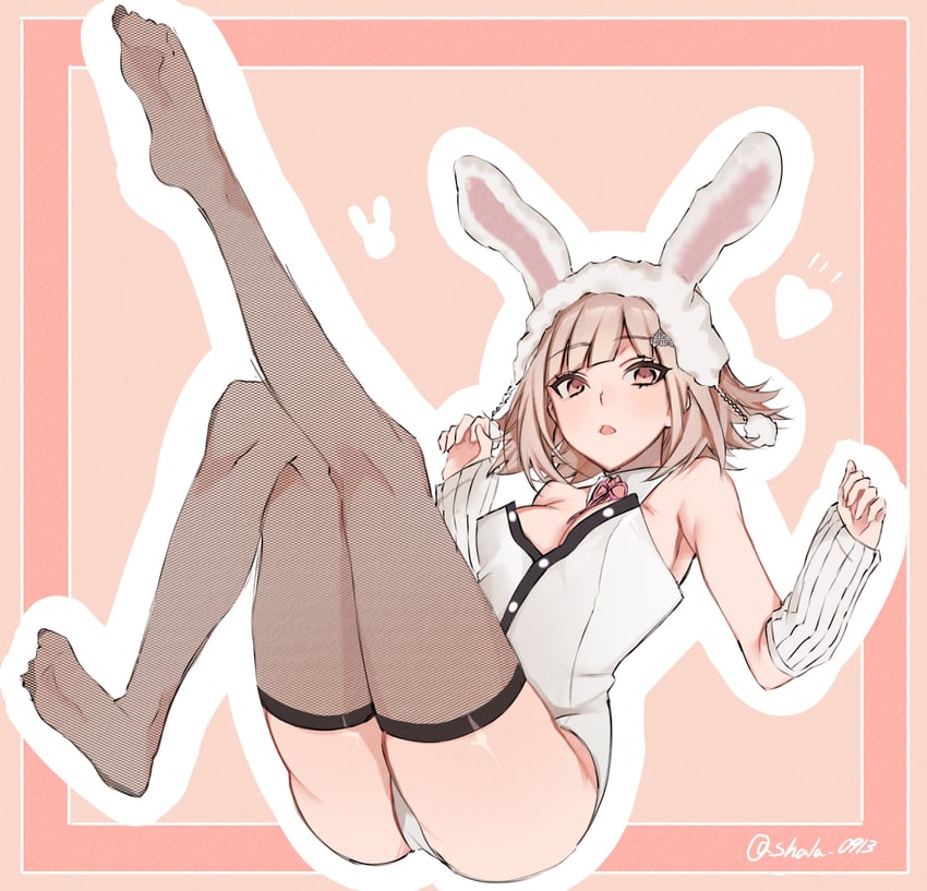 nanami chiaki (danganronpa and 1 more) drawn by shala_(shala_0913)