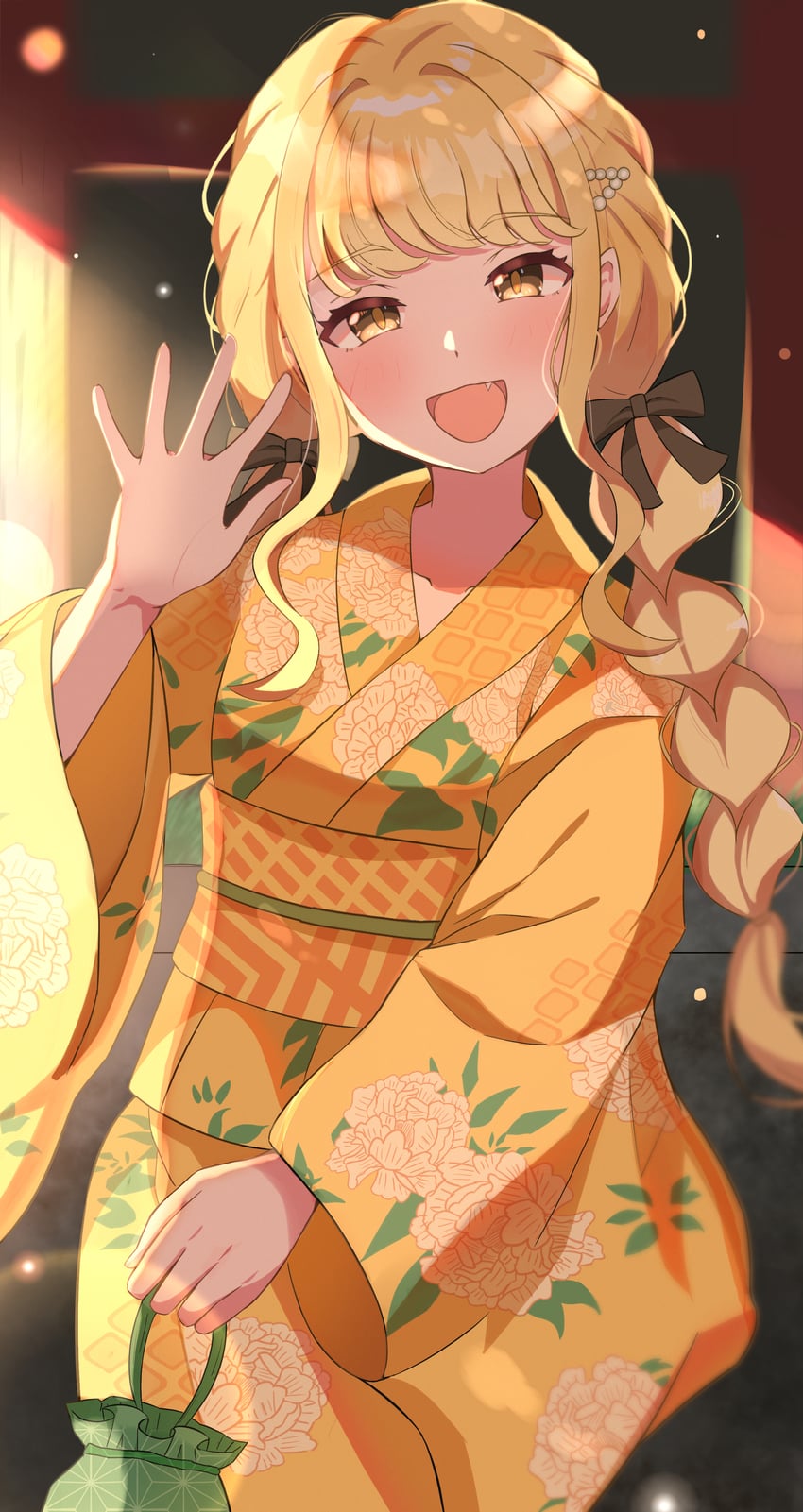 fujita kotone (idolmaster and 1 more) drawn by iroha_822
