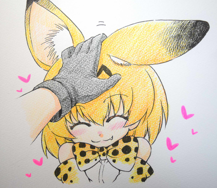 serval and kaban (kemono friends) drawn by hanya_(hanya_yashiki)