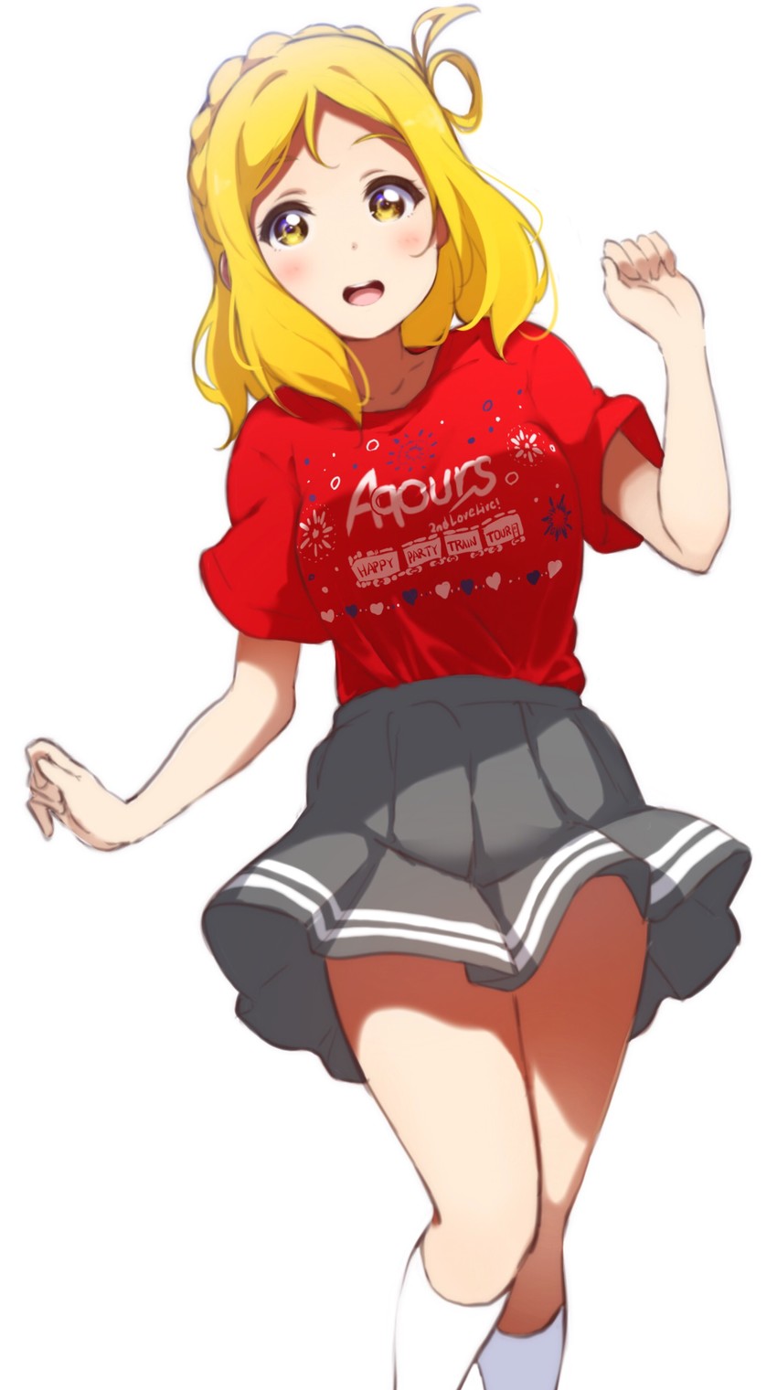 ohara mari (love live! and 1 more) drawn by icehotmilktea