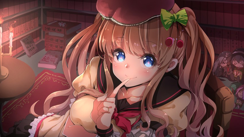 kakyouin chieri, yaezawa natori, yozakura tama, and kiso azuki (.live) drawn by darjeeling_(reley)