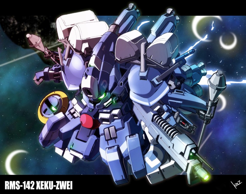 xeku zwei (gundam and 2 more) drawn by kaz_(kaz323)