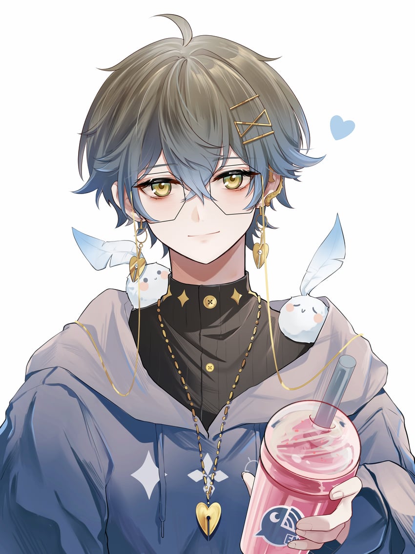 ike eveland (nijisanji and 1 more) drawn by anqing