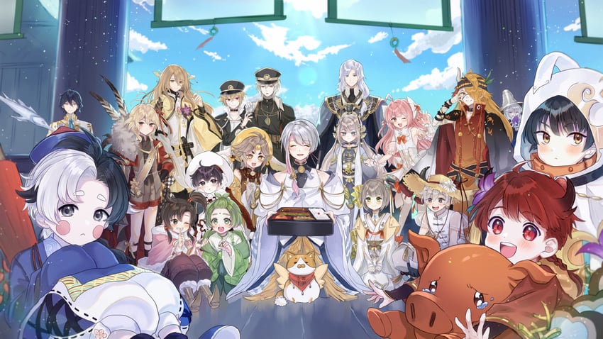 buddha's temptation, lu wu, dezhou chicken, fuli chicken, hu-geng, and 16 more (the tale of food) drawn by katou_kuroko