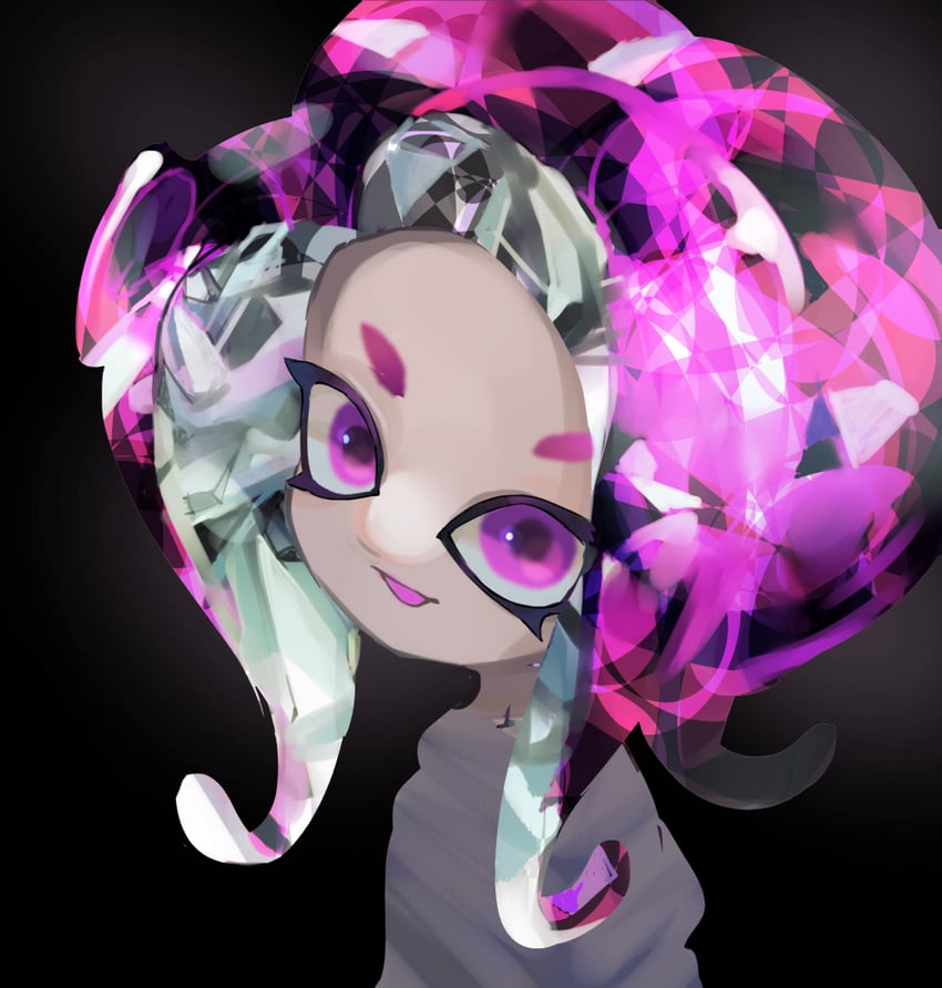 octoling player character and octoling girl (splatoon) drawn by koike3582