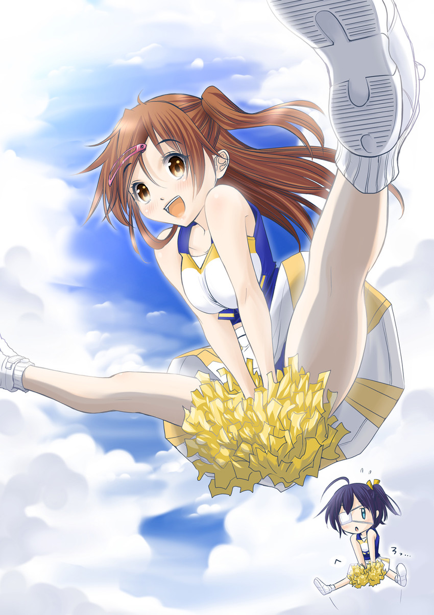 takanashi rikka and nibutani shinka (chuunibyou demo koi ga shitai!) drawn by sogabe_toshinori