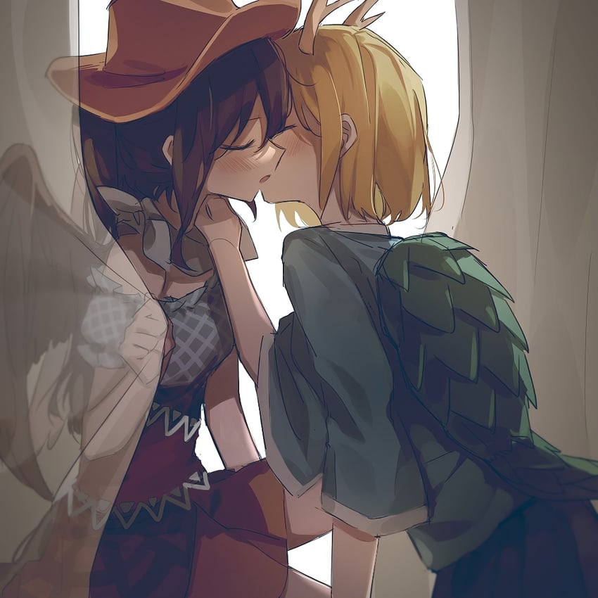 kicchou yachie and kurokoma saki (touhou) drawn by inuko_(ink0425)