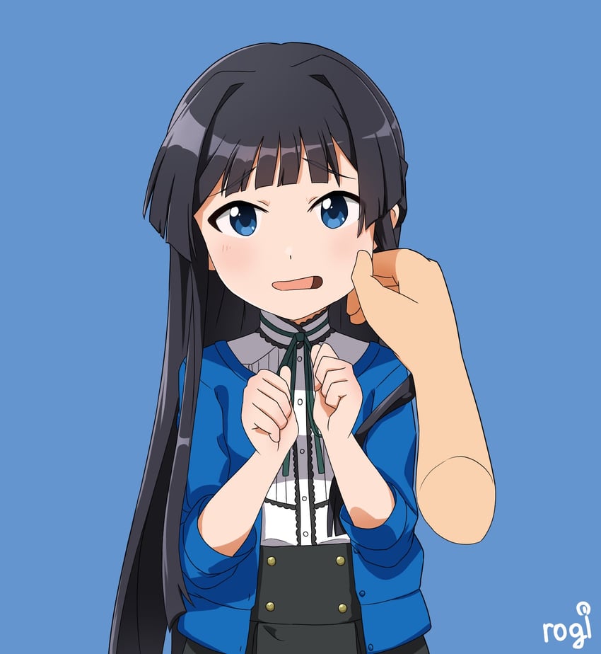 mogami shizuka (idolmaster and 2 more) drawn by rogi0615