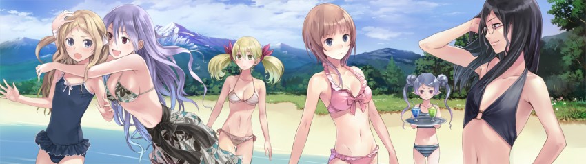 rorolina frixell, pamela ibis, cuderia von feuerbach, lionela heinze, hom, and 1 more (atelier and 1 more) drawn by kishida_mel