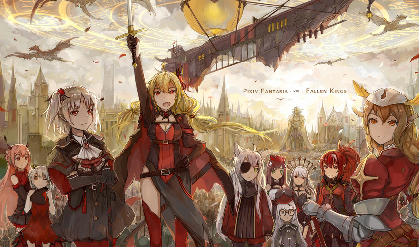 pixiv fantasia and 1 more drawn by spark_(sandro)