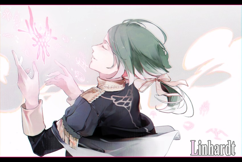 linhardt von hevring (fire emblem and 1 more) drawn by mik3d