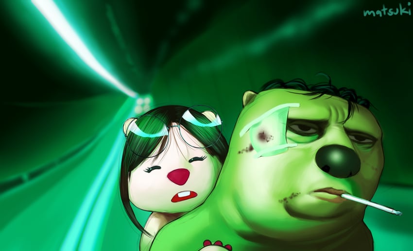 loopy and chinese beaver (fallen angels and 1 more) drawn by matsuki312961
