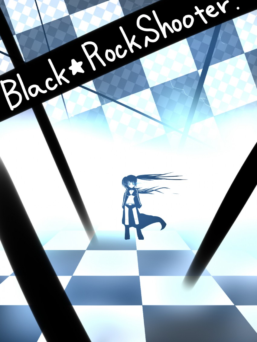 black rock shooter (black rock shooter) drawn by kurosawa_shouichi