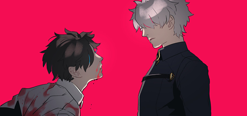 fujimaru ritsuka (fate and 1 more) drawn by tenobe