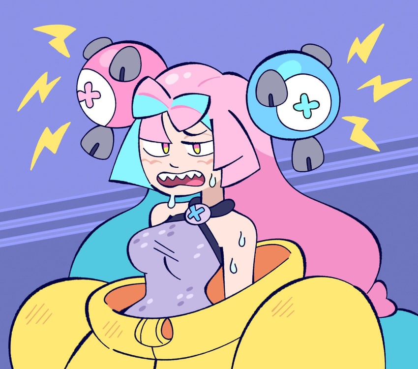 iono and magnemite (pokemon and 1 more) drawn by billspooks