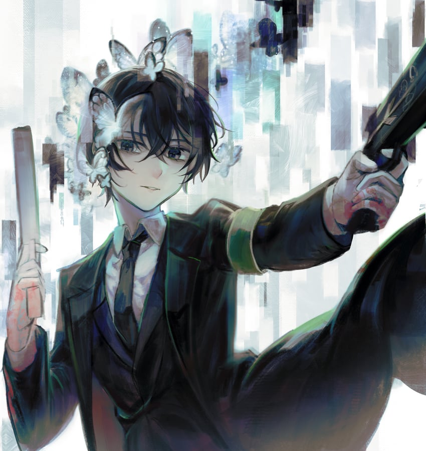 yi sang (project moon and 1 more) drawn by huanxue