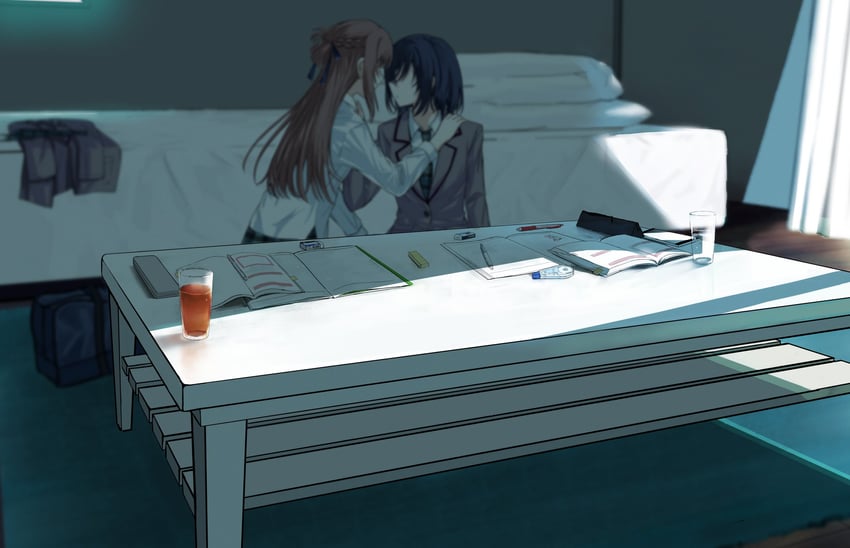 miyagi shiori and sendai hazuki (shuuniichido classmate wo kau hanashi) drawn by lr6fko4upypf9hv