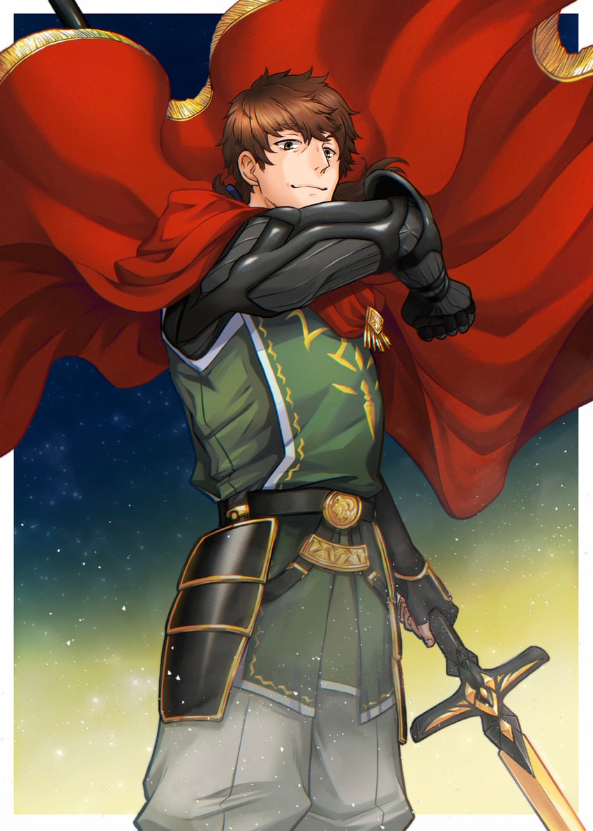 hector (fate and 1 more) drawn by yosi_oekaki