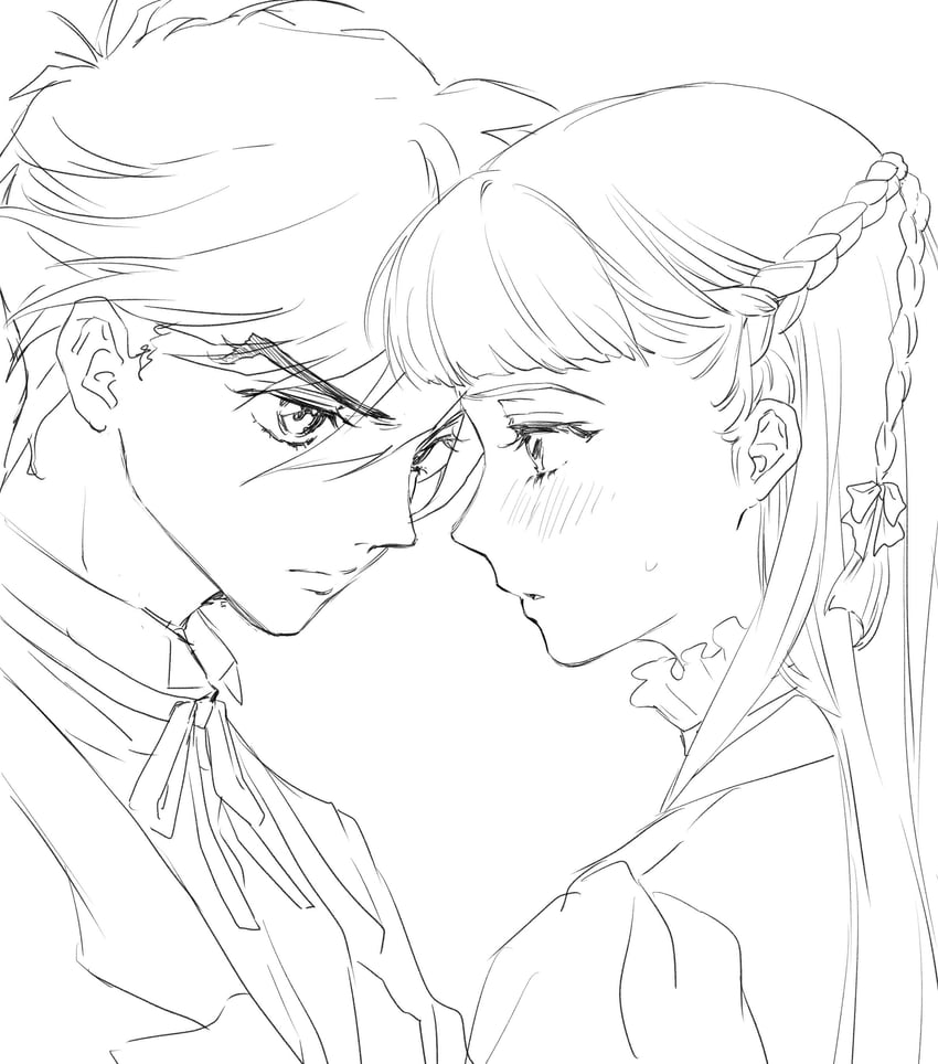 heero yuy and relena peacecraft (gundam and 1 more) drawn by mashiro_andy