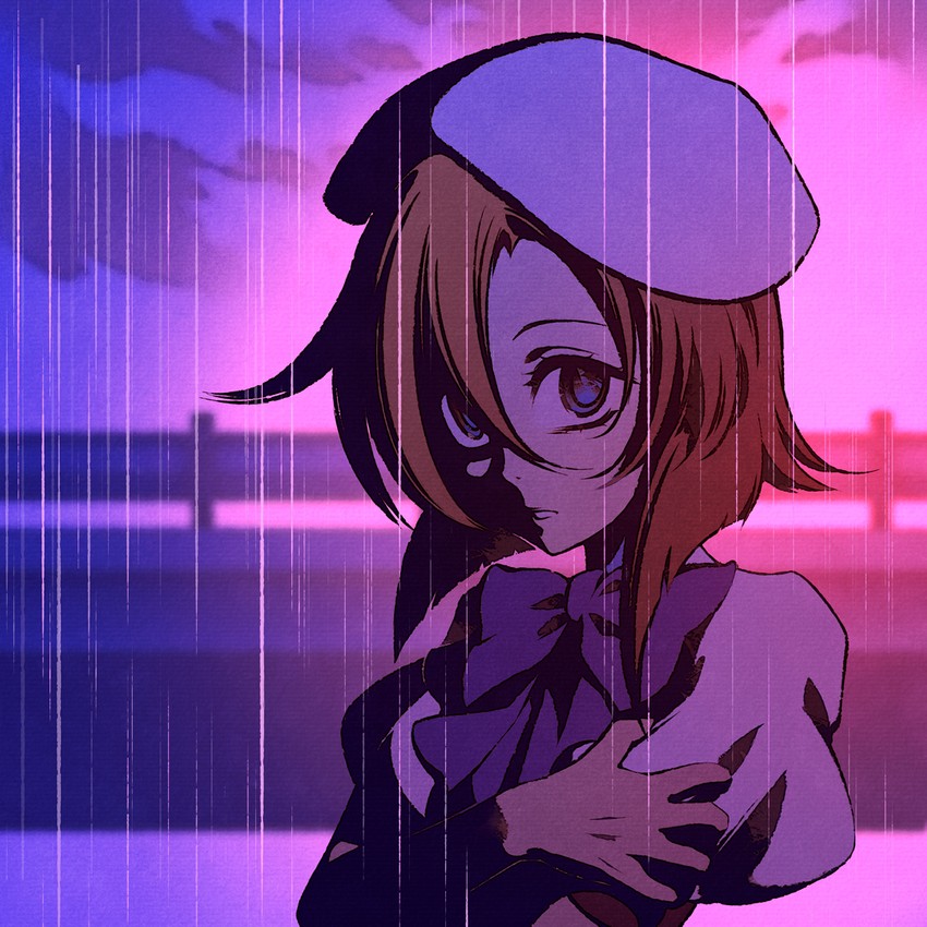 ryuuguu rena (higurashi no naku koro ni) drawn by moshimoshibe