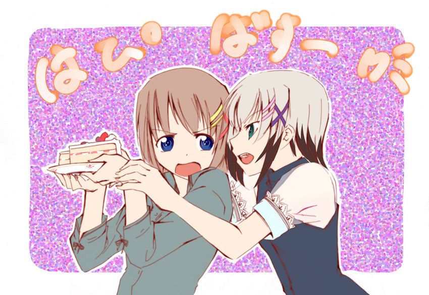 yagami hayate and lord dearche (lyrical nanoha and 3 more) drawn by jason_(kaiten_kussaku_kikou)