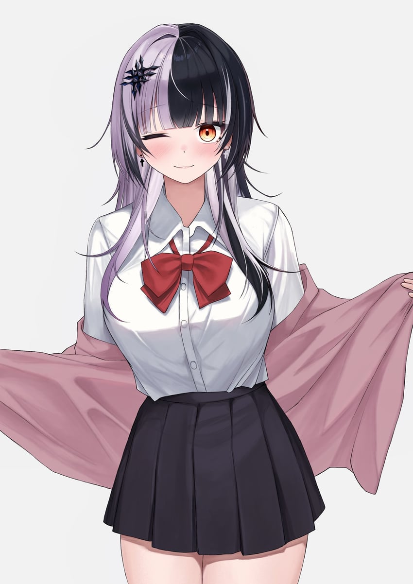 shiori novella (hololive and 1 more) drawn by unmeidesu