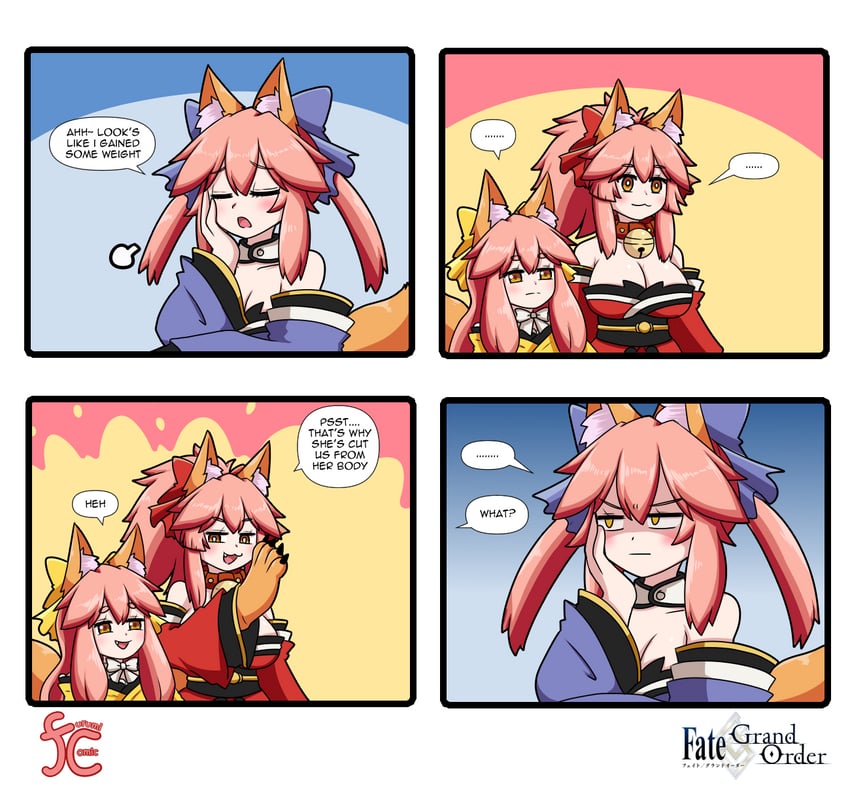 tamamo, tamamo no mae, tamamo cat, and tamamo aria (fate and 2 more) drawn by keita_naruzawa