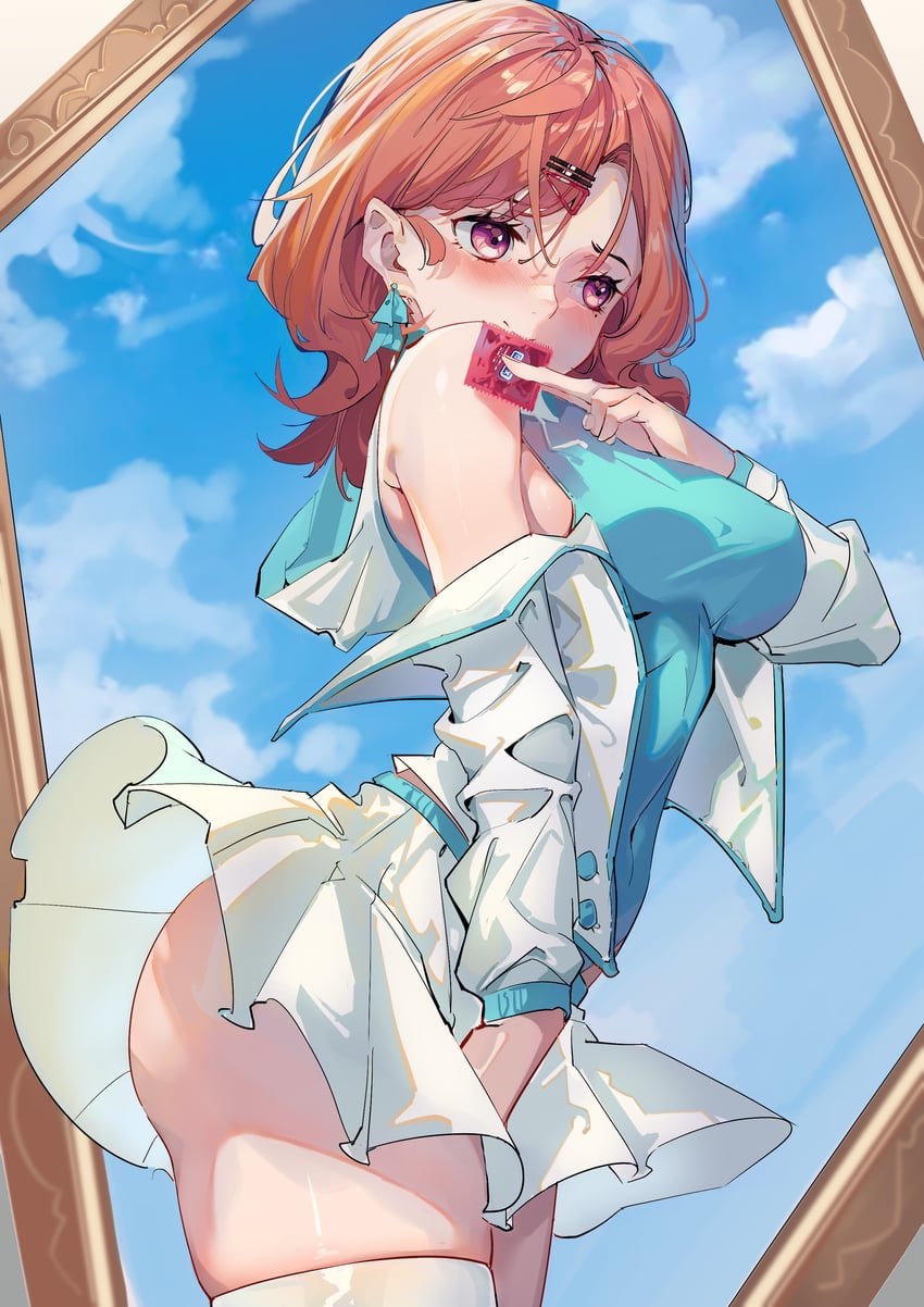 higuchi madoka (idolmaster and 1 more) drawn by luomuzhen